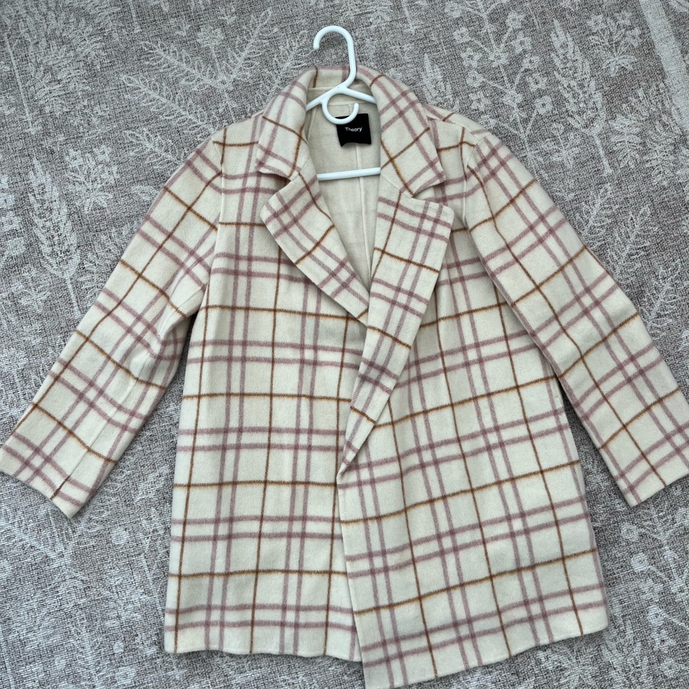Theory Cream Coat